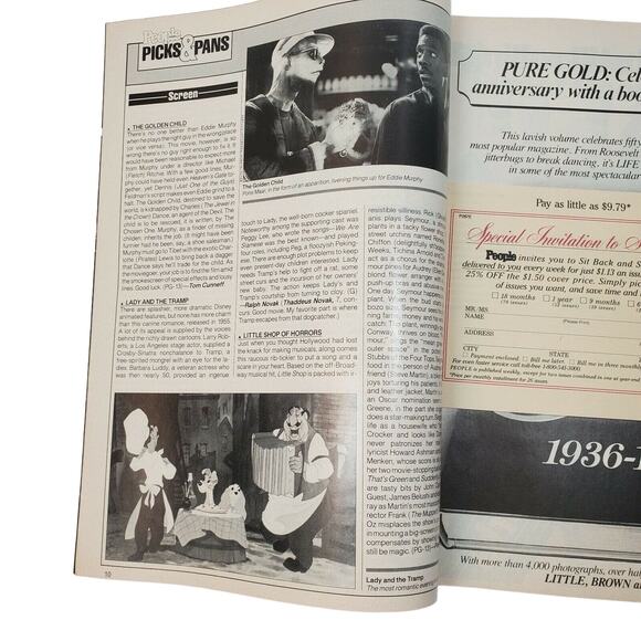 People Magazine January 12, 1987 Oprah Billy Idol Predictions for 21st Century - Picture 2 of 5